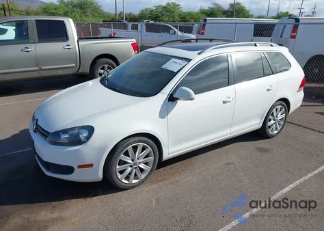 2012 Volkswagen Jetta Sportwagen 2.5L Se из США, поврежденный, VIN 3VWPP7AJ3CM602593